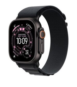 Nové Apple Watch Ultra 3 Black, černý alpský tah + extra