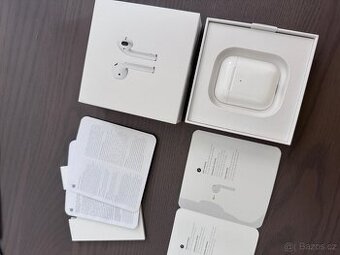 Prodám Originál AirPods 2 s bezdrátovým nabíjecím pouzdrem