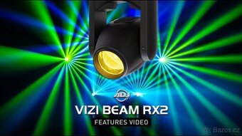 6x ADJ RX2 Vizi BEAM - nové, nepoužité, zabalené