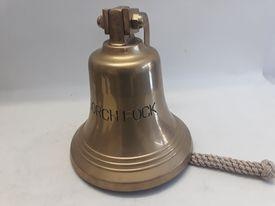 Starý velký mosazný lodní zvon Gorch FOCK