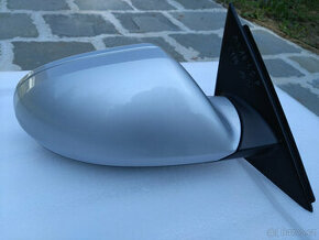 Pravé zpětné zrcátko Audi A6, stříbrná metalíza LX7W