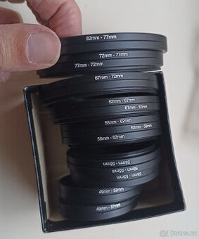 filtry a redukce - větší množství (viz foto)