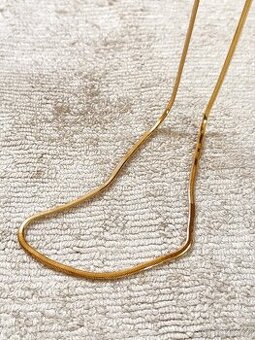 18k zlatý luxusní řetízek Snake - nový model 2025