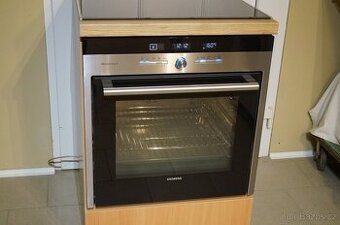 Trouba nerezová Siemens HB36AU560, lyžiny