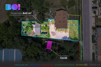 Prodej stavebního pozemku, 840 m², Hevlín, okres Znojmo - 1