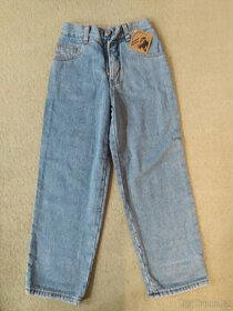 Chlapecké rifle+outdoor kalhoty vel. 110