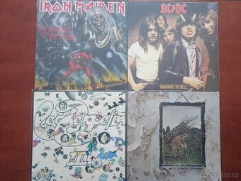 PRODÁM MIX LP - IRON MAIDEN , LED ZEPPELIN , KING DIAMOND...