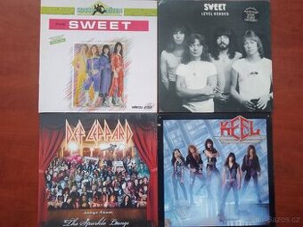 PRODÁM MIX LP - SWEET,DEF LEPPARD, KEEL...