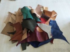 Pravá kůže - barevný mix