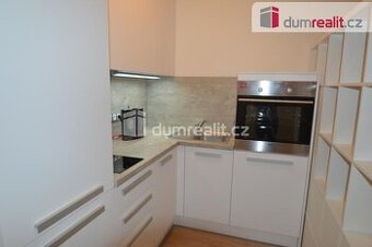 Pronájem 1+kk 37 m2 P2  Žižkov Residence Garden Towers zaříz