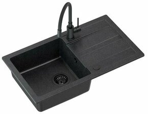 KUCHYŇSKÝ GRANITOVÝ DŘEZ QUADRON DANTO 130 + FLEXI BATERIE