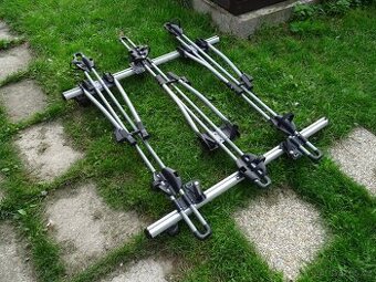 Příčníky Octavia III + 3 nosiče Thule na kola