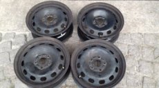 FORD FOCUS -C MAX--OCELOVÉ DISKY BEZ KOROZI 6JX15 ET 52, 5