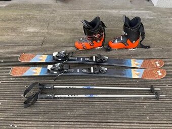 Dětský lyžařský set lyže ASPEN 130 cm, boty SALOMON 25