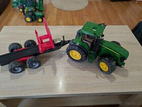 Traktor John Deere  3 ks  + Kombajn