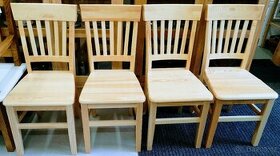 Židle z masivu borovice - 1