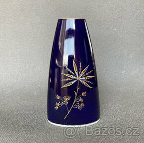 Weimar Starožitná kobaltová váza Astor
