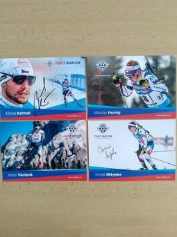 AUTOGRAMY BIATLON