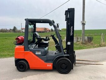 Vysokozdvyžný vozík Toyota Tonero 25, rok 2018, 4tis.mth