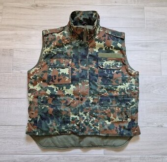 Pánská maskáčová vesta Bundeswehr XL c785