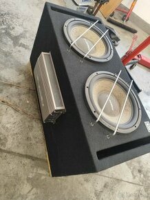 Subwoofer gladen RS 12VB dual + zesilovač 800rms