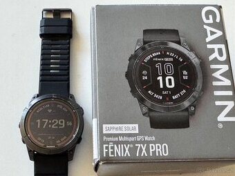 Garmin - Fēnix 7X PRO Sapphire Solar Titanium