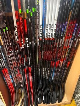 Hokejky Bauer, CCM, Warrior dětské a junior