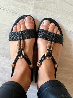 Dámské sandále NOVÉ vel.39 (24-24,5 cm) - 1