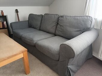 Pohovka IKEA Ektorp 3-místná, tmavě šedá