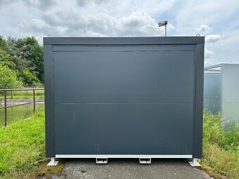 Stavební buňka / Zahradní domek 2x3m RAL7016 - Antracit