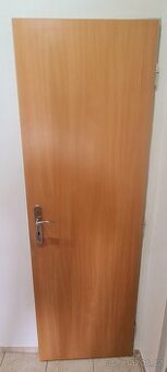 2x Interiérové dveře BUK PRAVÉ, PLNÉ P60 cana za 2ks