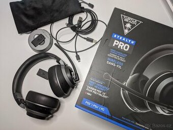 Herní sluchátka Turtle Beach STEALTH PRO, PS5, PS4, PC