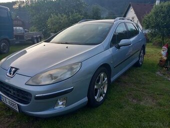 Peugeot 407 servisovaný po stk na 2 roky