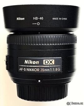 Nikon 35mm f 1,8 DX