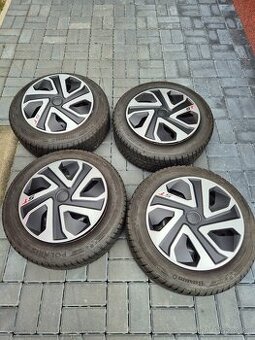 Kola 5x100 s pneu BARUM POLARIS 185/60 R15 7mm