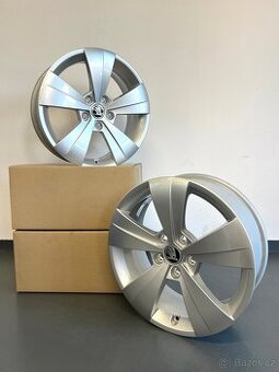 Originální alu kola Triton, Škoda Superb 3, 5x112 r17