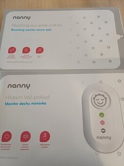 Monitor dechu Nanny s 2 deskami