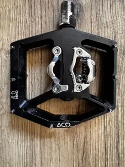 Prodám pedály CUBE ACID CLICK A2-ZP Použité