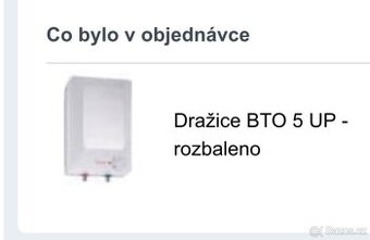 Průtokový ohřívač Dražice