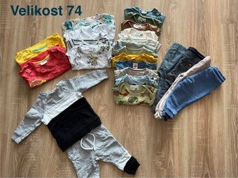 Set oblečení pro chlapečka 74