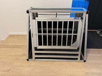 Hliníková klec pro psa do auta 70x88x69cm ALPUNA N17