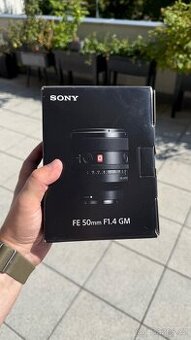 Sony FE 50mm f/1.4 GM - zaruka, novy – nepouzity