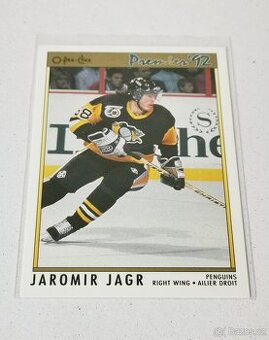Jaromír Jágr O-Pee-Chee Premiér hokejová karta