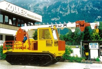 lesní lanovka KOLLER Kx301 pásy