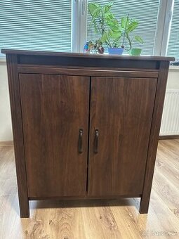 Skříňka- tmavý ořech