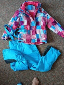 to stav-oteplovaci lyžařská souprava TCHIBO-158-164