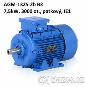 Elektromotor Gamak, 7.5kW, 3000 ot./min., patkový