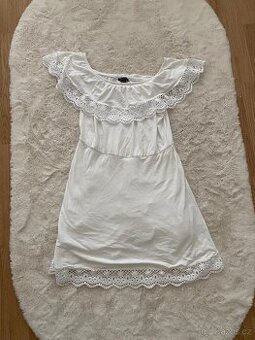 Esmara Bílé Dámské Šaty