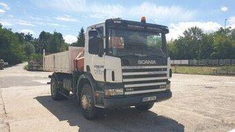 Scania sklápěč s hydraulickou rukou
