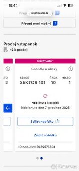 2x na sezení Till Lindemann 18.12.2025 O2 Arena